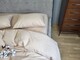 Комплект постельного белья Бежевая пастель S109, Turkish flannel