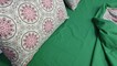 Комплект постельного белья Этно зеленый, ранфорс
