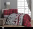 Комплект постільної білизни First Choice Flanel євро (Happiness Red)