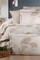 Комплект постельного белья Евро Сатин, Sofira Beige First Choice, Турция