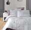 Комплект постельного белья Wisteria Lilac First Choice, сатин, семейный
