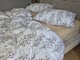 Комплект постільної білизни Turkish Cotton Гілочка, бежевий