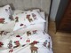 Комплект постельного белья Гостинцы/белый, Turkish flannel