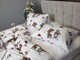 Комплект постельного белья Гостинцы/белый, Turkish flannel