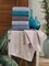 Полотенца махровые жаккардовые набор 6 шт. 50 x 90 см., Gulcan Cotton Lux Leafy Турция