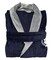  Халат чоловiчий велюр-махра розмір XL Dark-Blue ТМ Gursan