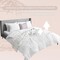 Комплект постельного белья Cloud Dream, евро, микросатин жатка, белый, ТМ IDEIA
