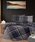 Комплект постільної білизни Євро Фланель, Veldor Navy Blue, First Choice Туреччина
