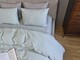 Комплект постільної білизни Light Azure, Варена бавовна аквамаринова W1061