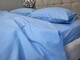 Комплект постельного белья S143 Голубой, Ранфорс Гофре, ТМ Комфорт-текстиль