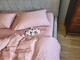 Комплект постельного белья Satin GOFRE Жатка, пудра