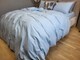 Комплект постельного белья Вареный хлопок, Sky Blue Washed Cotton W1281