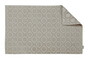 Килимок для нiг Gursan Cotton 50x80 бавовняний поштучно Grid беж