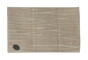 Килимок для нiг Gursan Cotton 50x80 бавовняний поштучно Stripe беж