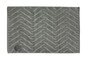 Килимок для нiг Gursan Cotton 50x80 бавовняний поштучно Wave сірий