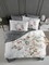 Комплект постельного белья La Romano 300TC Premium Floral Grey, сатин, евро
