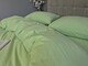 Комплект постельного белья Lime green, Вареный хлопок (Washed Cotton) W1371