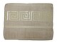 Простирадло махрова Parisa 400 євро 200 x 220 см, J-038 Caesar бежеве, ТМ Parisa Home