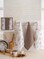 Набор кухонных полотенец Nilteks Velora Beige, 3 шт, 40x60 см