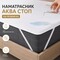 Наматрацник Aqua Stop зі стрічками по кутах TM IDEIA 80 x 190 см