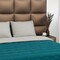 Ковдра Double Face, Зима, 170 x 205 см, двоспальна, силікон, Grey Indian Teal, ТМ ArCloud