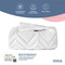 Одеяло NORDIC COMFORT всесезонное ТМ IDEIA 155 x 210 см белое