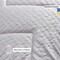 Ковдра NORDIC COMFORT всесезонна двоспальна 175 x 210 см, сірий перламутр ТМ IDEIA