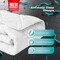 Одеяло всесезонное Antistatic Sleep, 155 x 210 см, полуторное, антистатическая ткань, гипоаллергенное, ТМ  IDEIA
