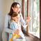 Плед детский хлопок BABY ТM PAPAELLA 90 x 120 см сердце