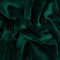 Новогодний плед-покрывало, 170 x 210 см, двуспальный, Велсофт, супер мягкий, с вышивкой рождественский изумрудный домик, зеленый, ТМ IDEIA