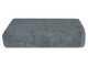 Полотенце махровое 50 x 90 см. Parisa Flat Cotton, H-500 серое, ТМ Parisa Home