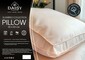 Подушка Slumbrio 45 x 65 см з подвійним кантом, штучний лебединий пух, ТМ Daisy