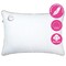 Подушка дитяча Sweet Moon ТM PAPAELLA 40 x 60 см аналог лебединого пуху біла