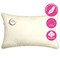 Подушка дитяча Sweet Moon ТM PAPAELLA 40 x 60 см аналог лебединого пуху молоко