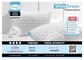Подушка Лелека White Dream 70 x 70 стьобана кульки