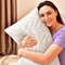 Подушка NORDIC COMFORT+ ТМ IDEIA 50 x 70 см на блискавці сірий перламутровий