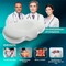 Подушка ортопедична CloudTherapy, 60 x 40 x 10 см, анатомічна з ефектом пам’яті, сіра, ТМ IDEIA