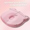 Подушка ортопедична дитяча BabyComfort 27 x 22 x 3 см, з ефектом пам’яті, рожева у формі ведмедика, ТМ PAPAELLA