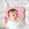 Подушка ортопедична дитяча BabyComfort 27 x 22 x 3 см, з ефектом памяті, рожева у формі ведмедика, ТМ PAPAELLA