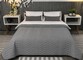 Покривало 140x210 см ArCloud ZigZag - Light grey+Gull, стьобане, двостороннє, в сумці