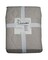 Покривало Decorator 240x215 паяне двостороннє (Куб сіро/коричнево-бежеве 15-3800/13-5304)