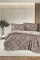 Покривало муслінове Blooming Bedspread 240 x 260  наволочки 2 шт 50 x 70 (Montela Brown), ТМ First Choice