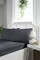 Простирадло на резинцi First Choice Сатин 160x200+2x50x70 (Dark Grey)
