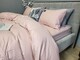Комплект постільної білизни Пудровий N16564, Turkish flannel