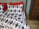 Комплект постельного белья Ромб серый, Turkish flannel