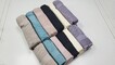 Полотенца махровые жаккардовые LUX COTTON AKASYA, 100 хлопок 520 гм2, лиловые, ТМ Gulcan