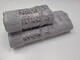 Рушники махрові SILK BAMBOO, 100 бамбук 550 гм2, сірі, ТМ Cestepe