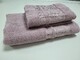 Полотенца махровые VIP COTTON ROWAN, слива