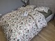 Комплект постільної білизни Різдвяні історіїхакі Turkish Flannel 5D новорічний