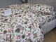 Комплект постільної білизни Різдвяні історії Turkish Flannel 5D новорічний